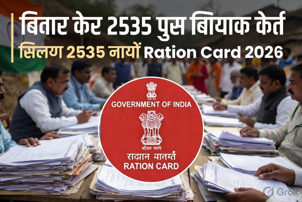 सिलाव में 2535 नए राशन कार्ड | Silao 2535 Naye Ration Card 2026
