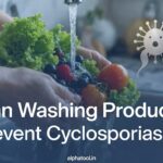 Can washing produce help prevent cyclosporiasis? What experts recommend.