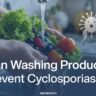 Can washing produce help prevent cyclosporiasis? What experts recommend.